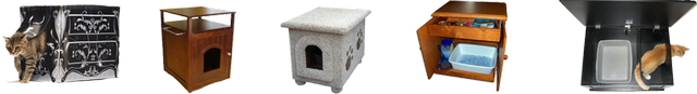дизайнерские кошачьи лотки