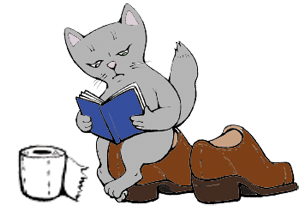 вредничает кошка