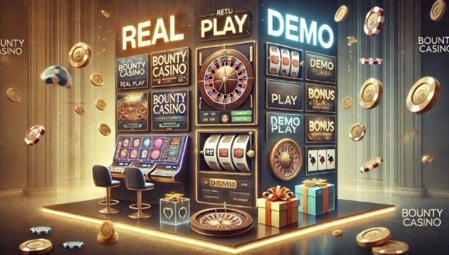 Азартный проект Bounty Casino: реальный и демо режимы