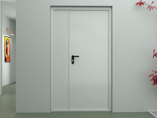 Эстетика безопасности: двуполые двери в интерьере Эстетика безопасности: двуполые двери в интерьере