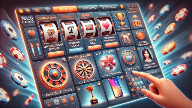 Онлайн клуб Pinco Casino: обзор доступных функций проекта